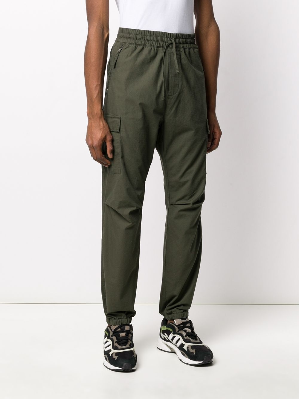 cargo pocket track pants - 3