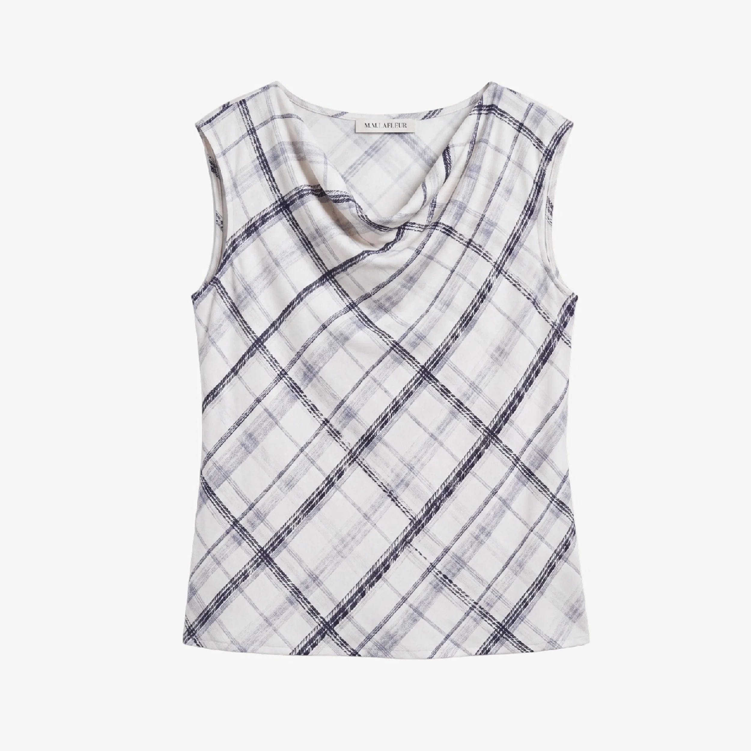 Nora Effortless Blouse - Printed Silk Charmeuse Blend - 1