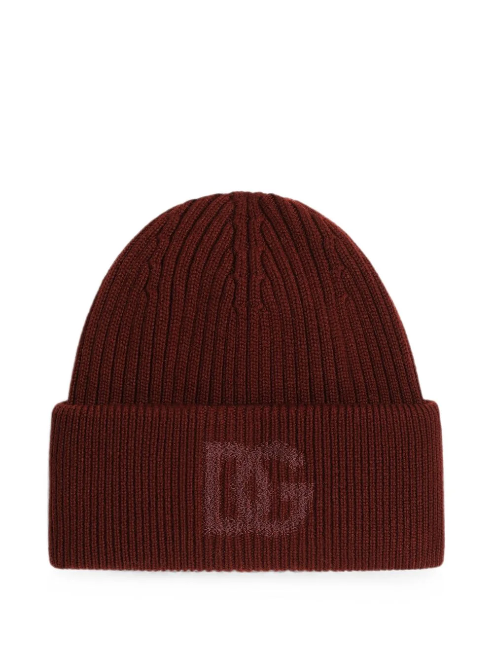 virgin wool hat with logo - 1