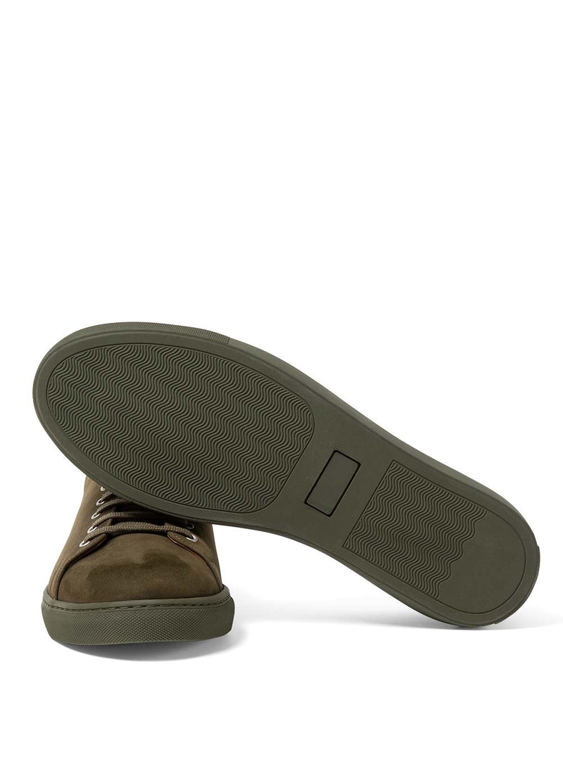 Sunspel Suede Tennis Shoe outlook