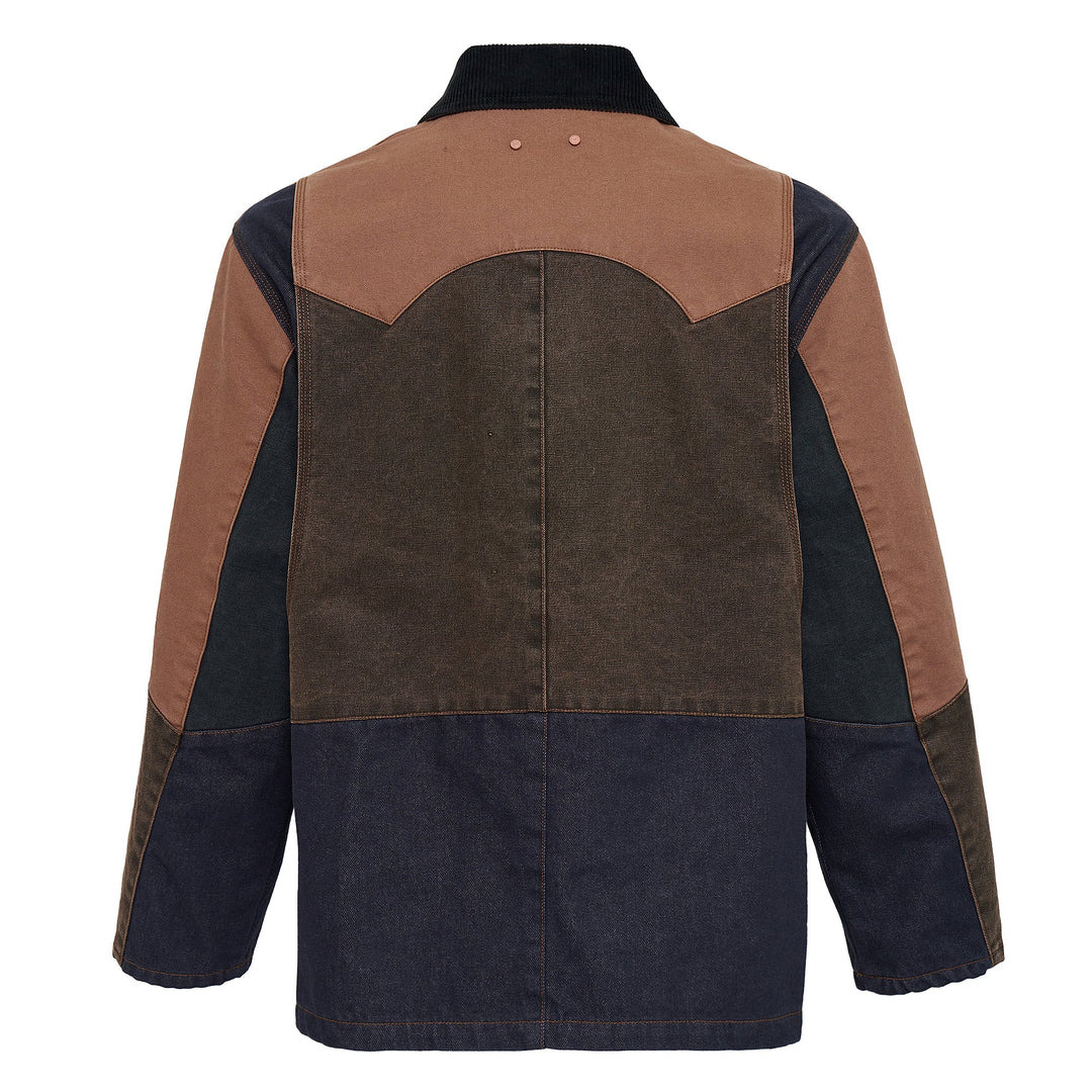 Patchwork Washed Jacket - 2