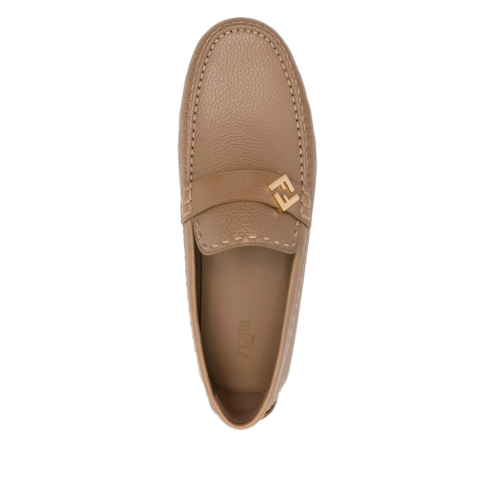 Fendi Brown Loafers Men - 2