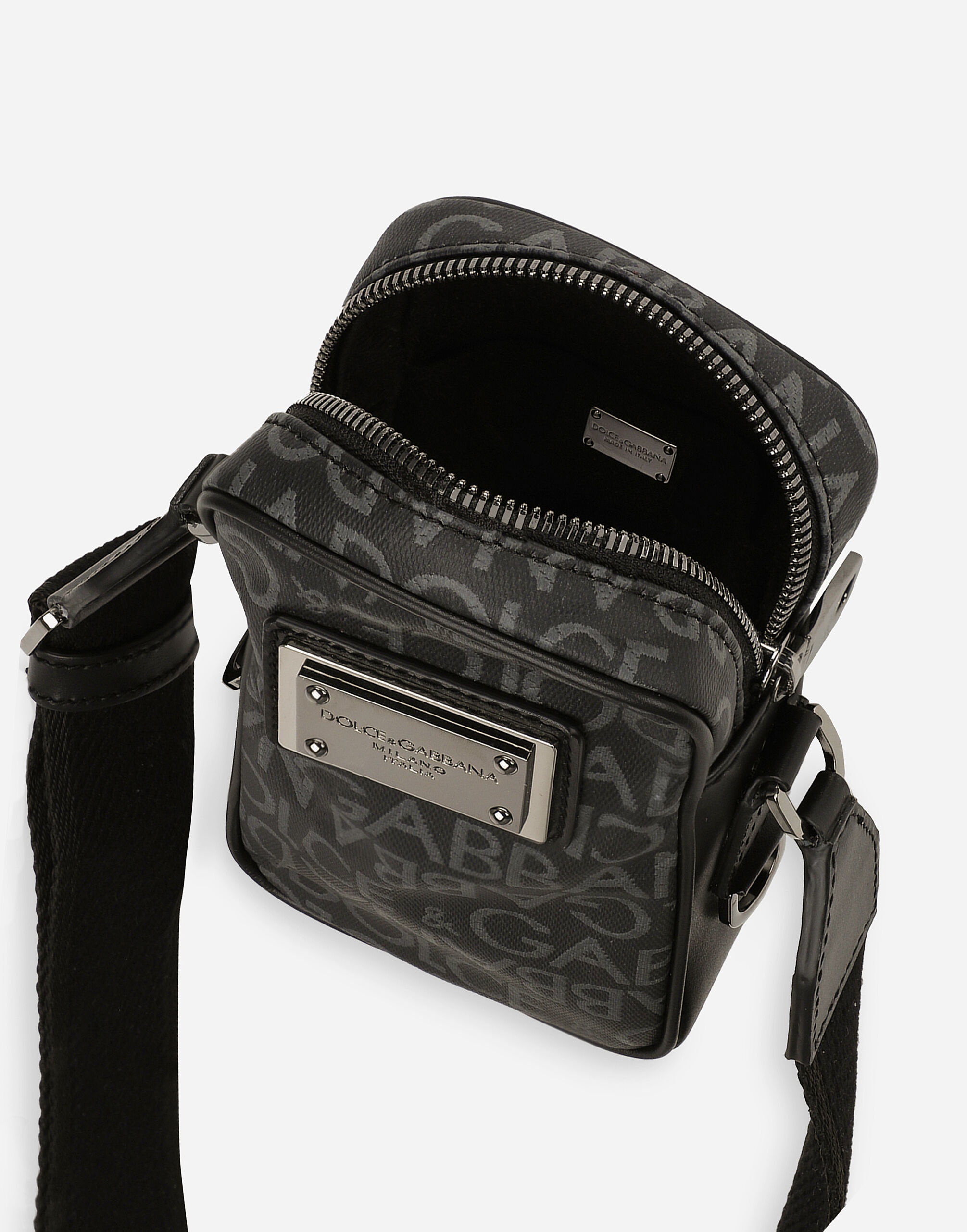 Small coated jacquard crossbody bag - 5