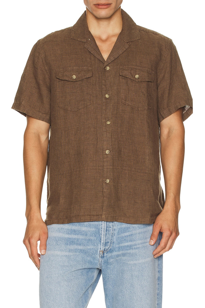 FAHERTY Reserve Basque Camp Shirt outlook