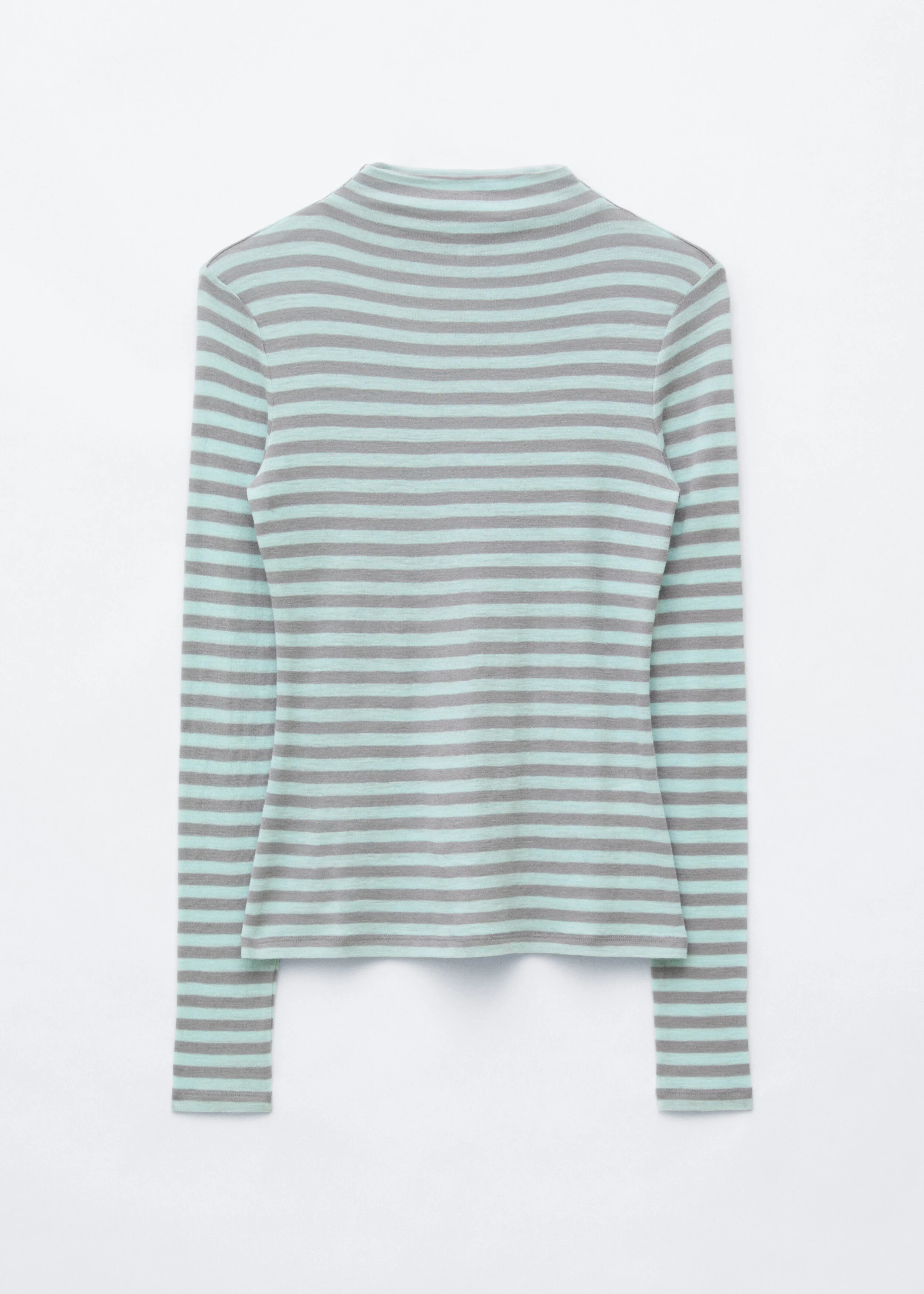 Wool Mock-Neck Top - 1