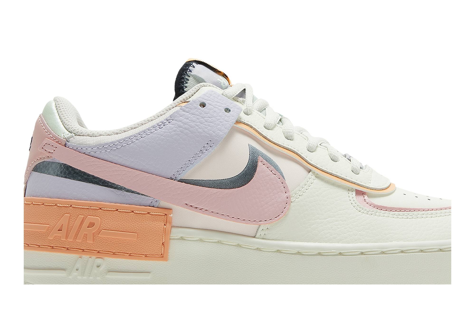 Wmns Air Force 1 Shadow 'Orange Chalk Pink Glaze' - 2