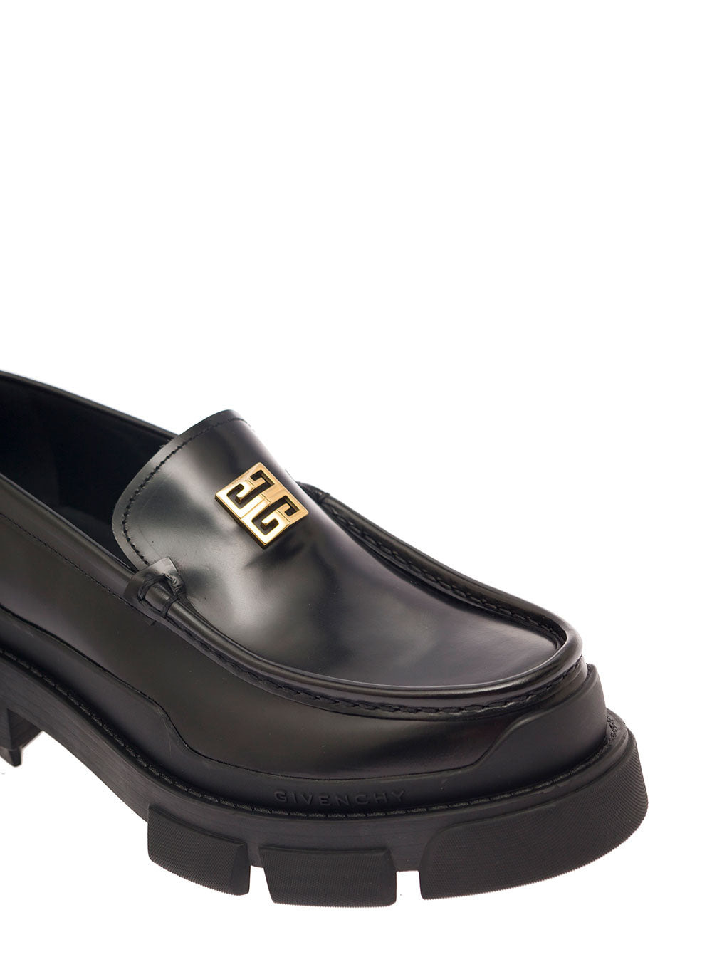 Givenchy Women 'Terra' Black Loafers With 4G Logo In Leather Woman - 4