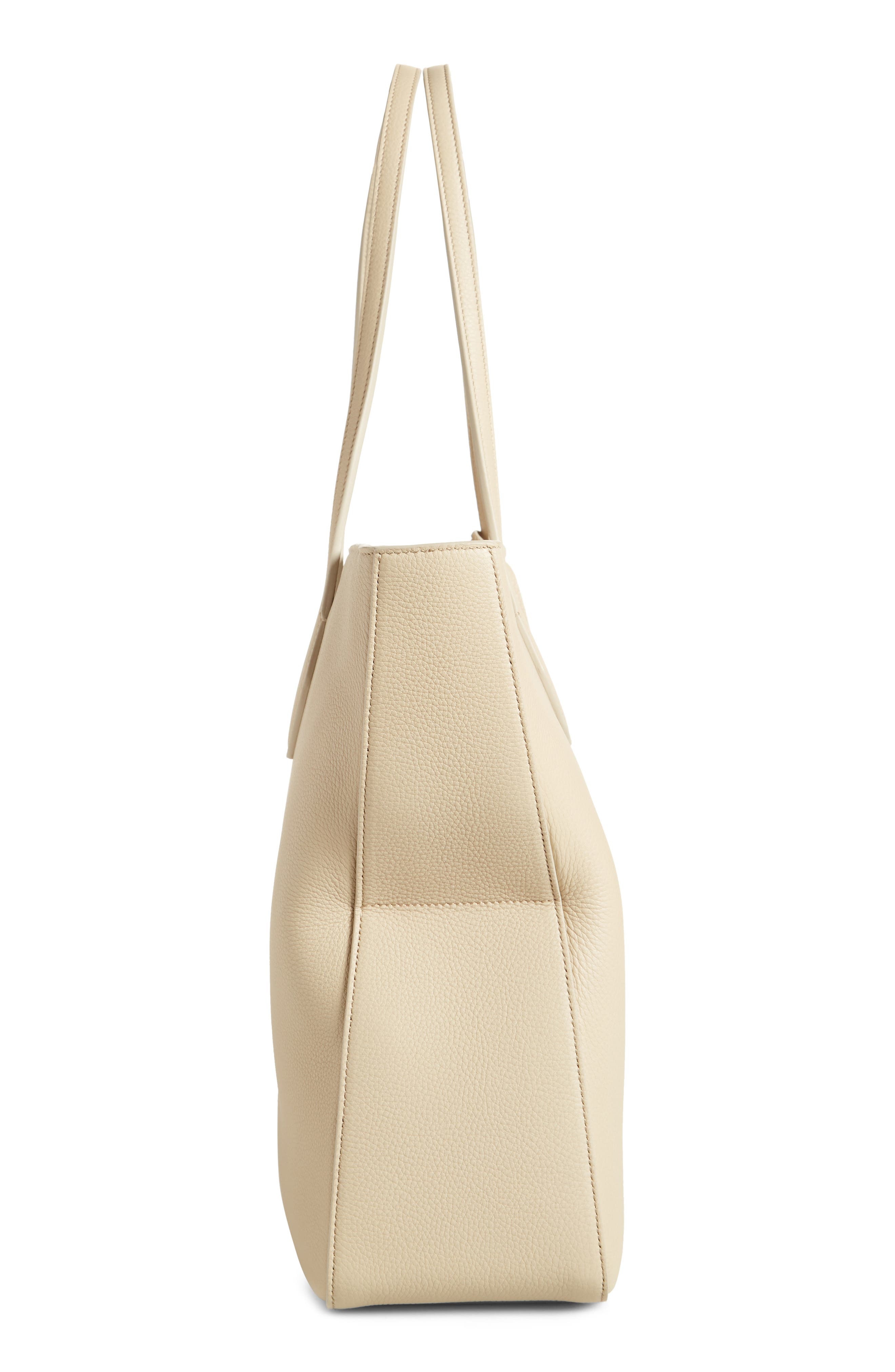 FERRAGAMO Medium Star Leather Tote in Stone at Nordstrom - 5