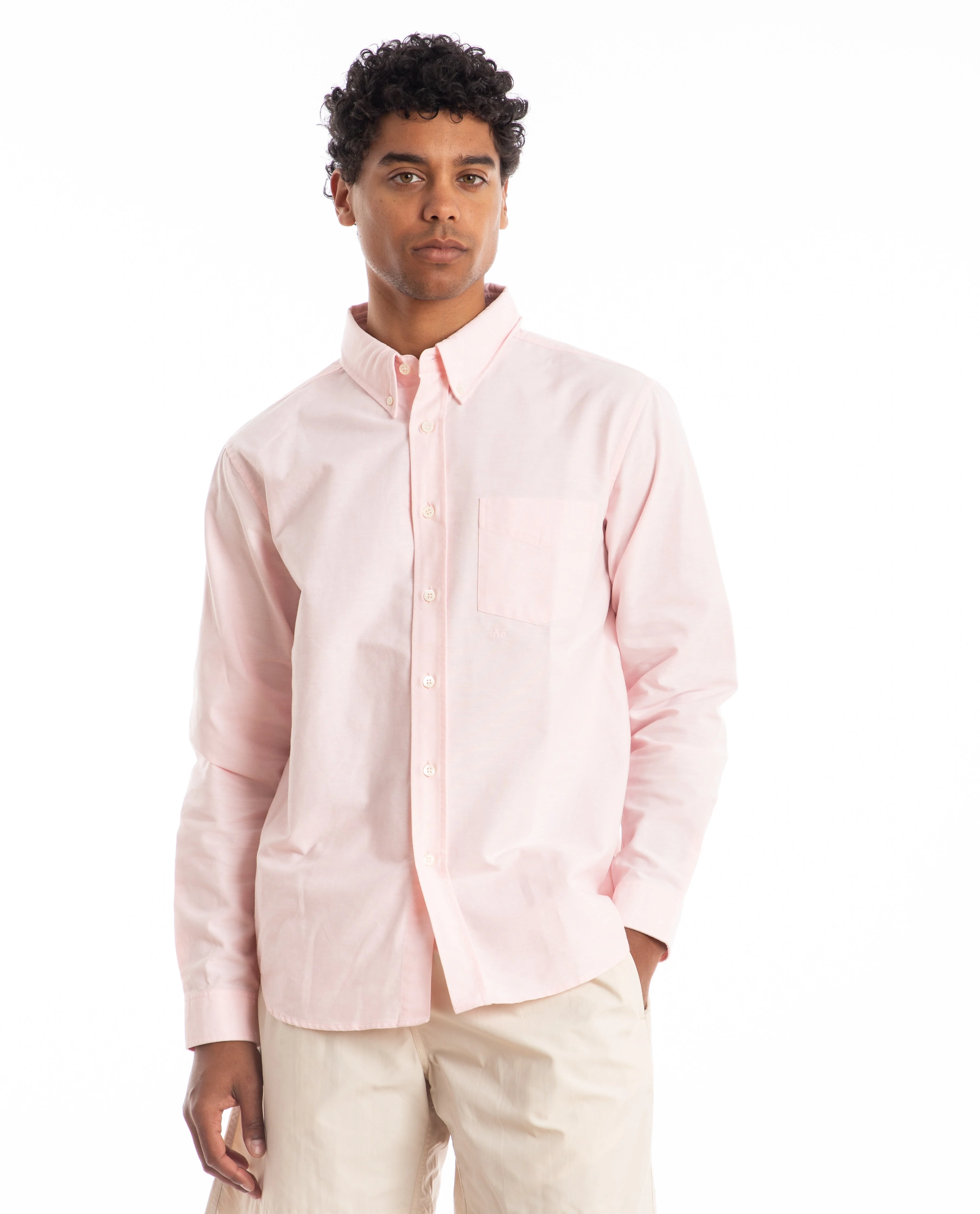 American Rag Beefy Iconic Oxford Pink - 1