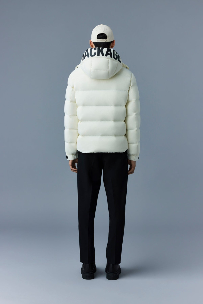 SAMUEL Stretch light down jacket with hood 4