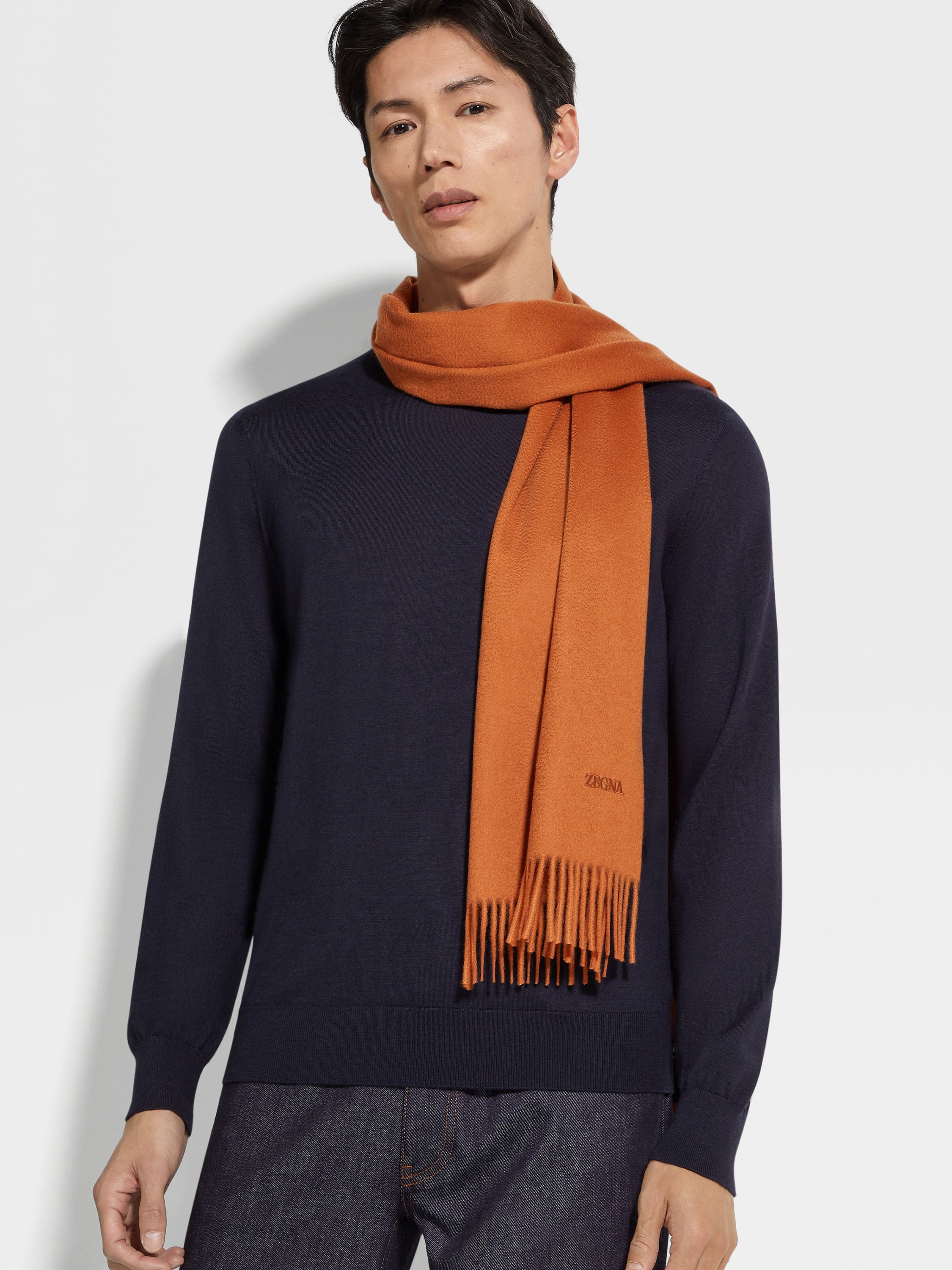 FOLIAGE OASI CASHMERE SCARF - 3
