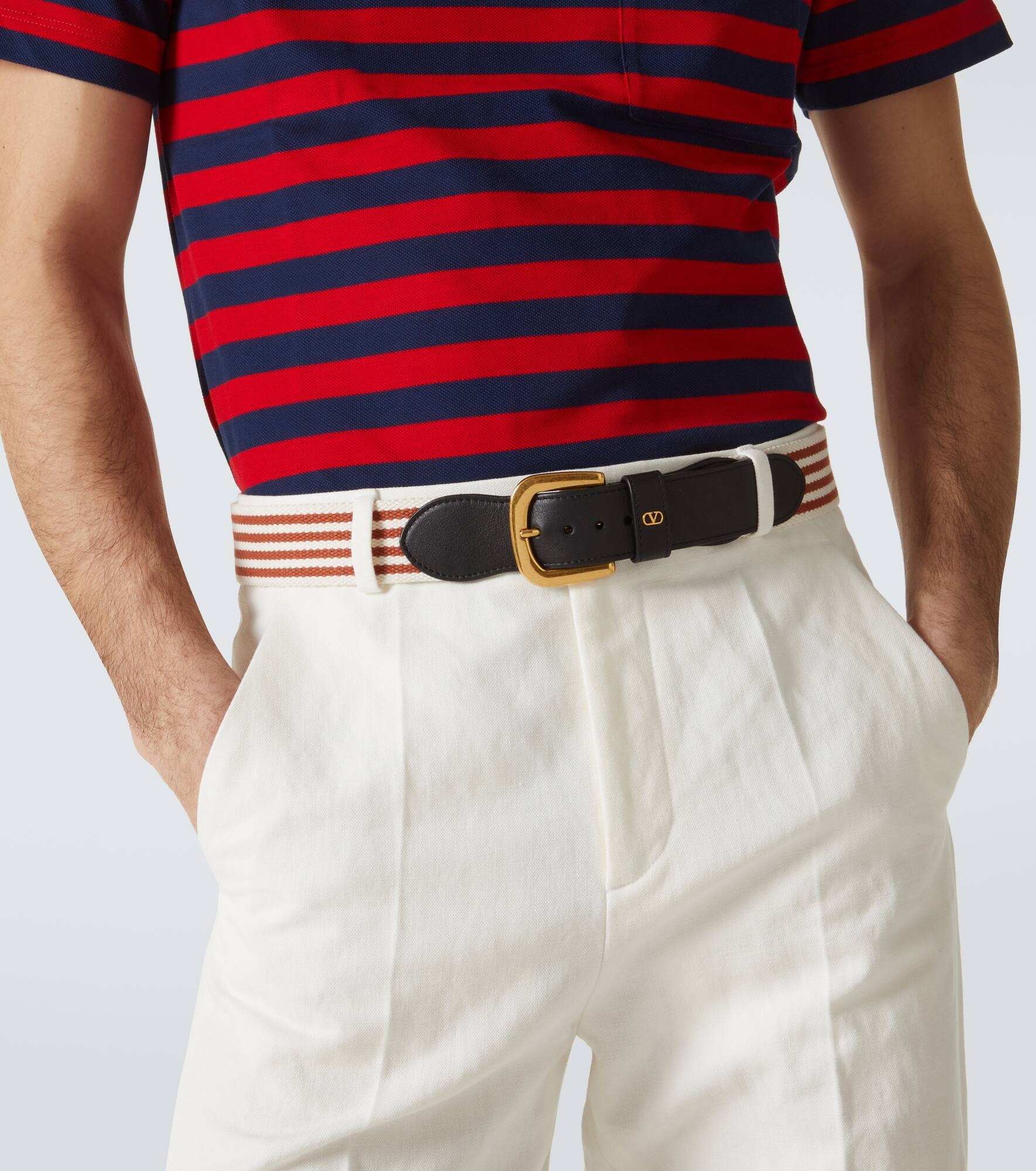 Striped belt - 2