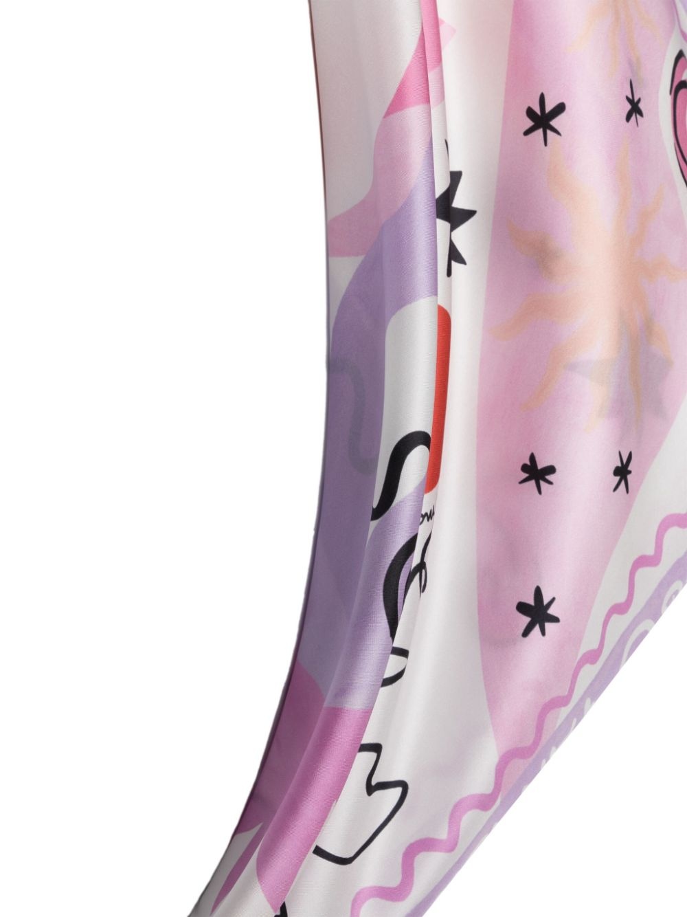 Paradisio-print silk scarf - 3