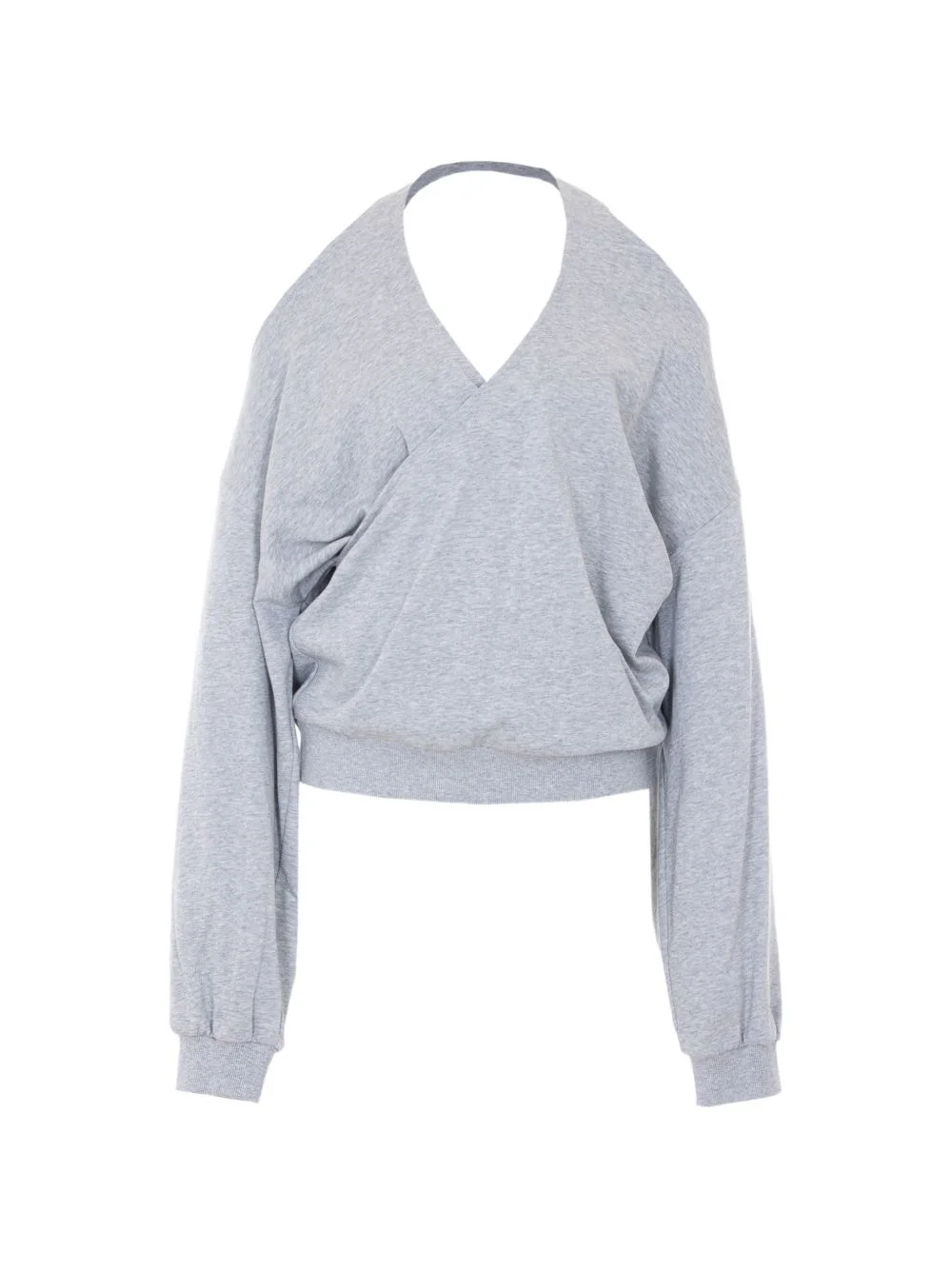 V-neck sweatshirt - 1