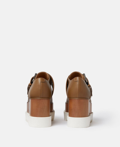 Stella McCartney Elyse Star-Studded Buckle Platform Shoes outlook