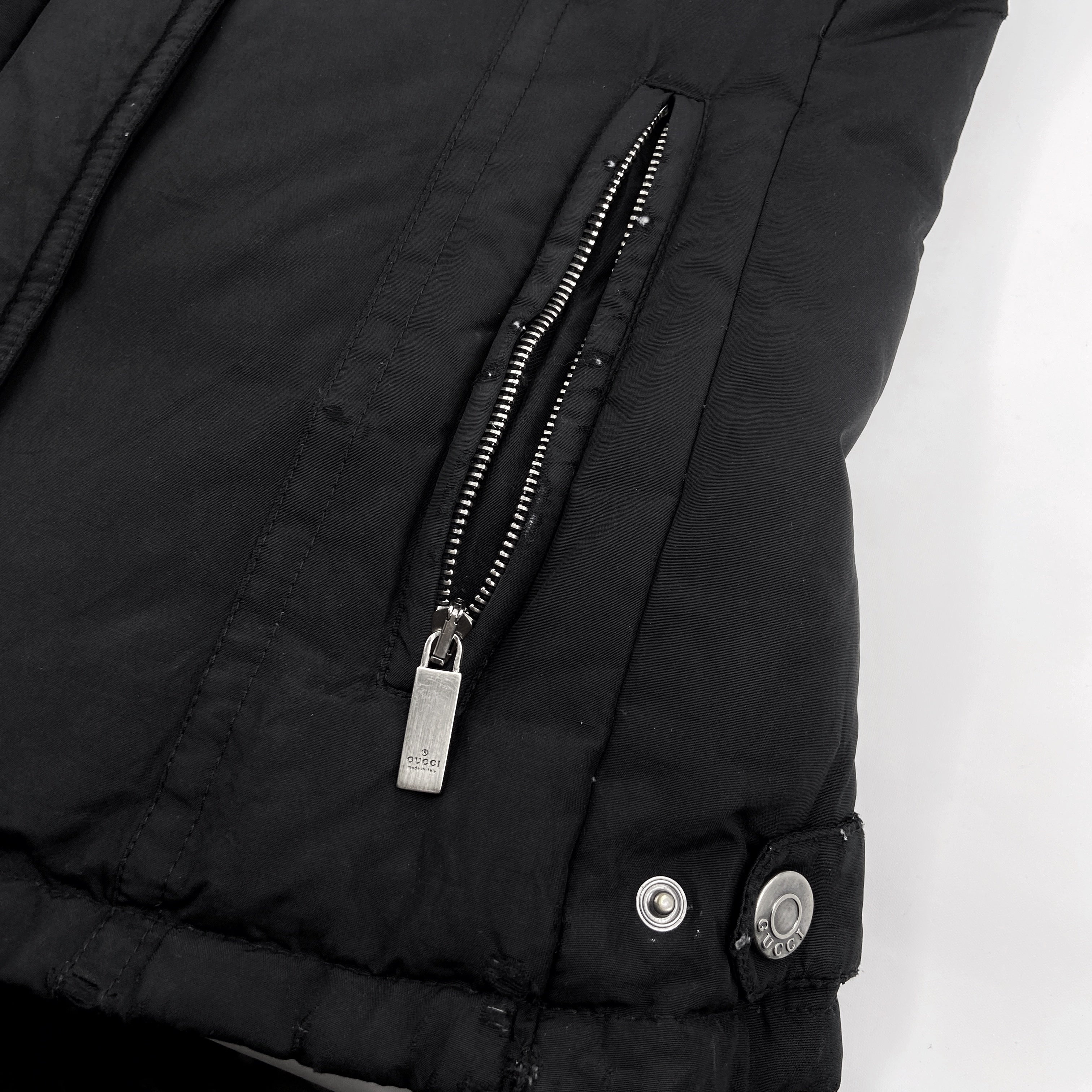 Gucci Fall 1998 Tom Ford Silk Quilted Down Puffer Vest 38 - 13