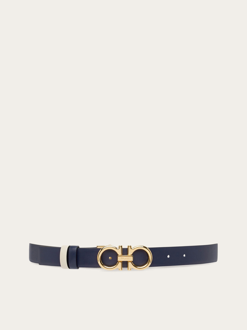 Reversible and adjustable Gancini belt 1
