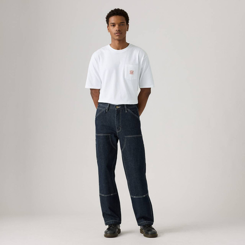 568™ LOOSE STRAIGHT DOUBLE-KNEE CARPENTER MEN'S JEANS 1