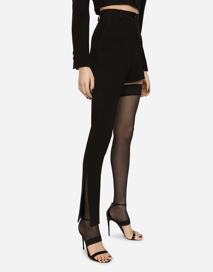 Double crepe shorts - 4