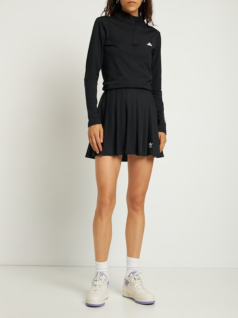 TECH PLEATED SKIRT - 2