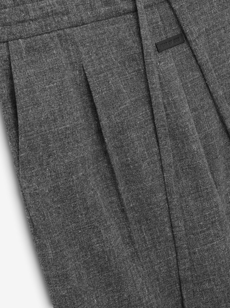 Wool Linen Drawstring Eternal Pant - 3
