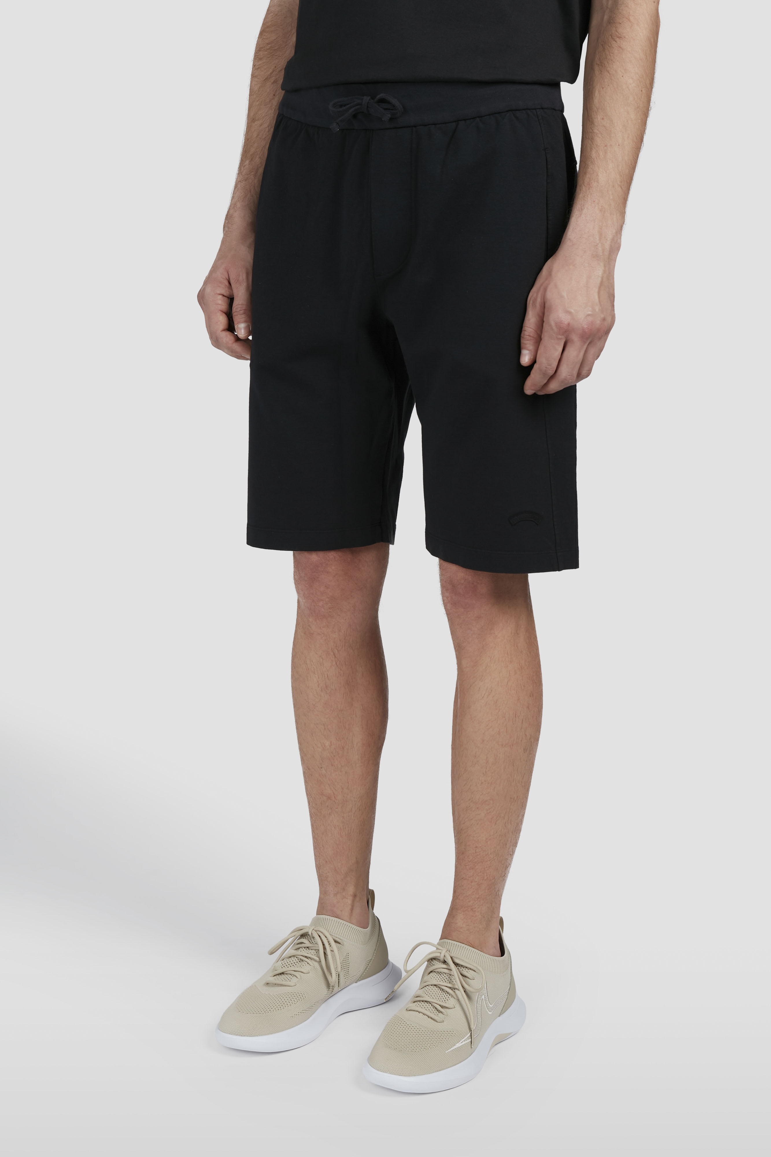 GARMENT-DYED BERMUDA IN X-SOFT FLEECE COTTON - 6
