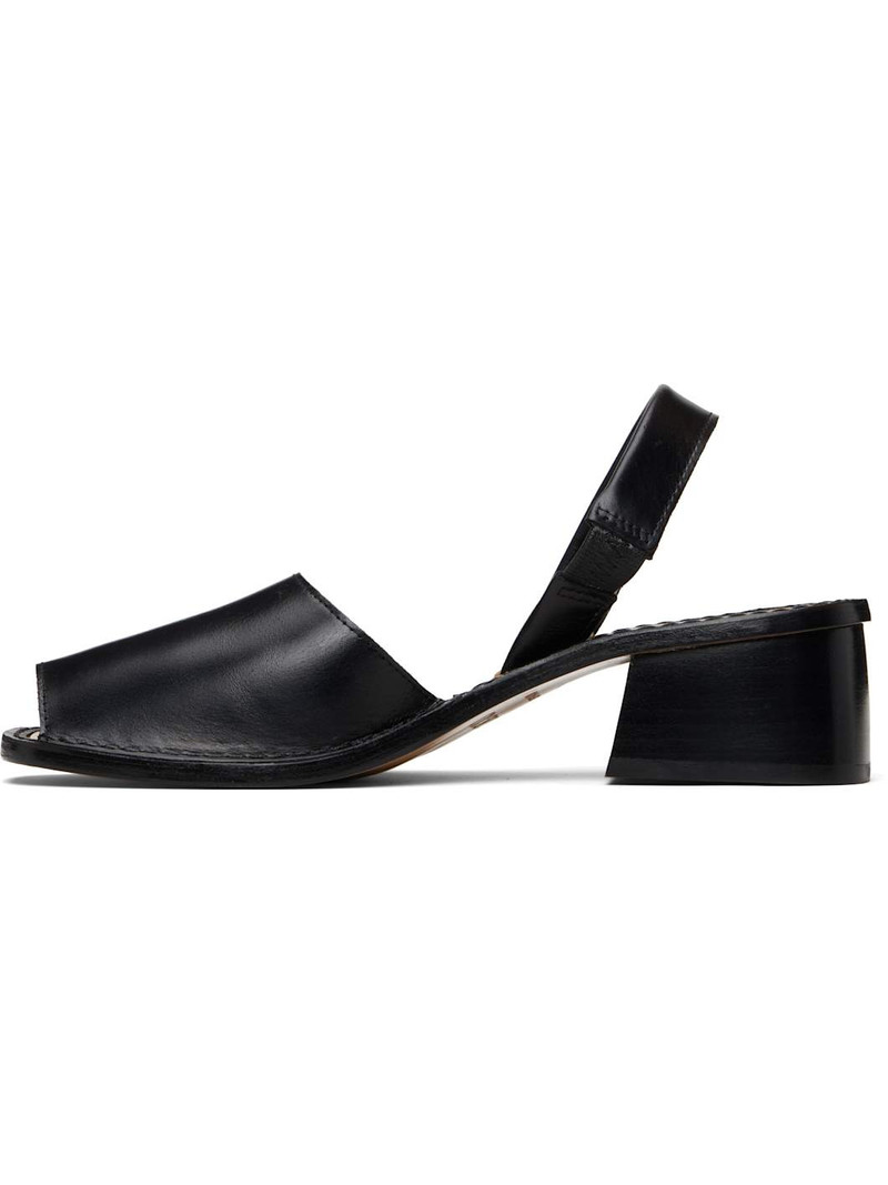HEREU Black Altet Heeled Sandals outlook
