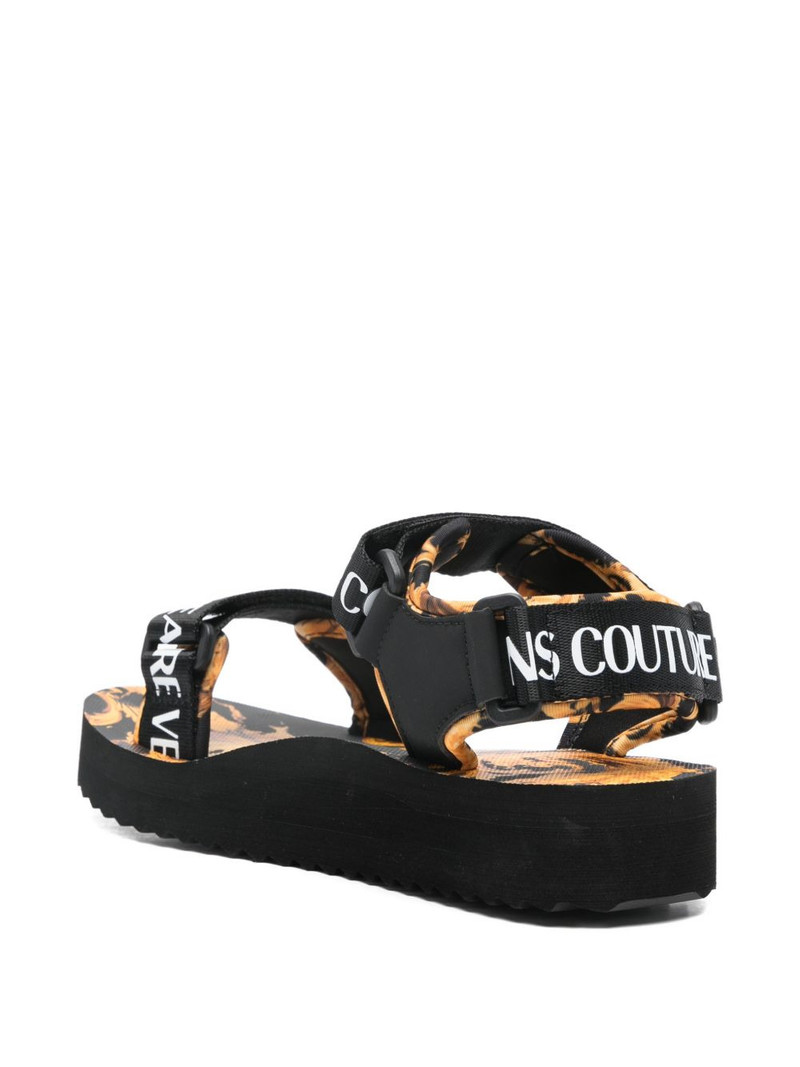 logo-strap sandals 3