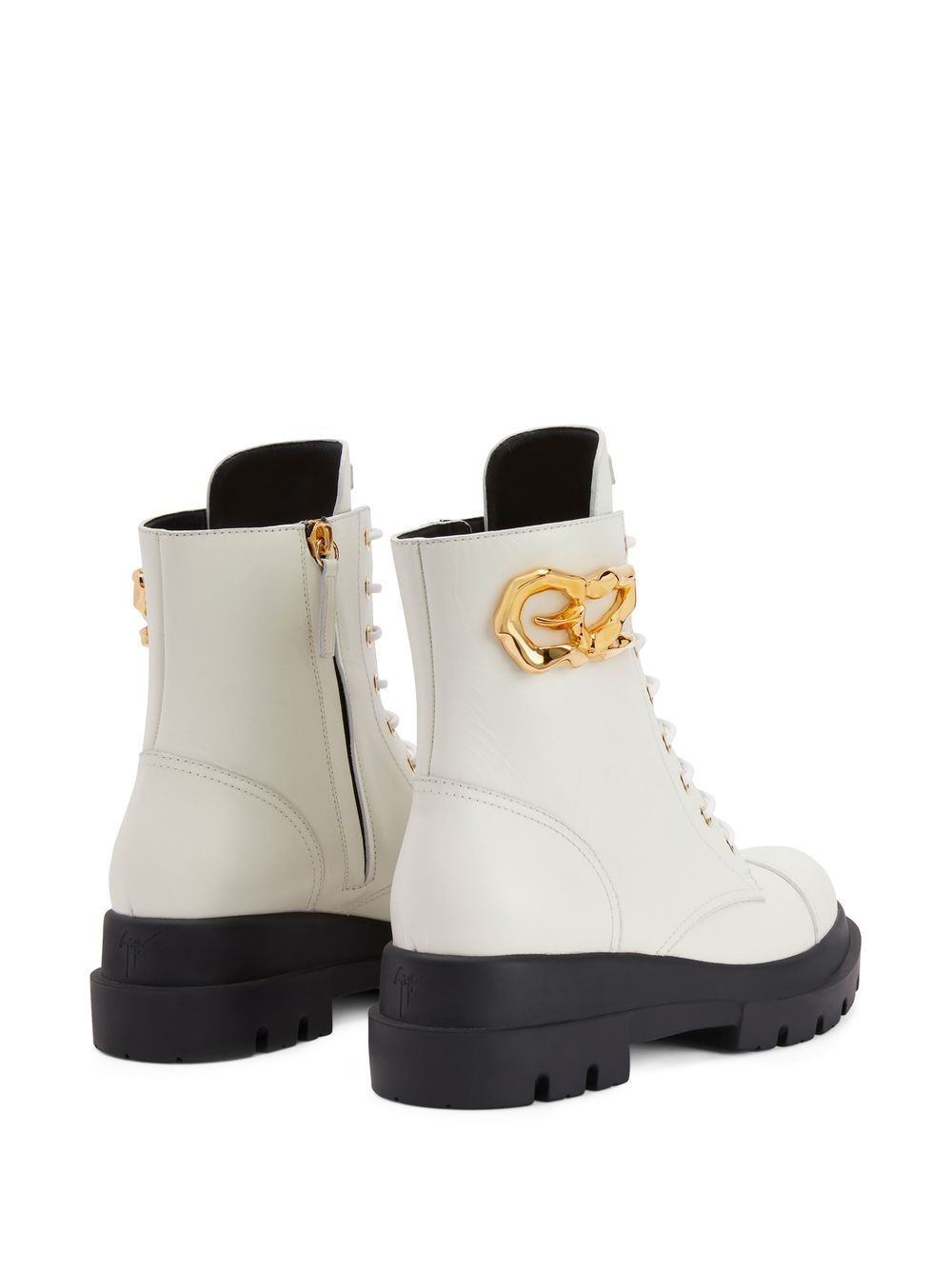 Tankie leather ankle boots - 3