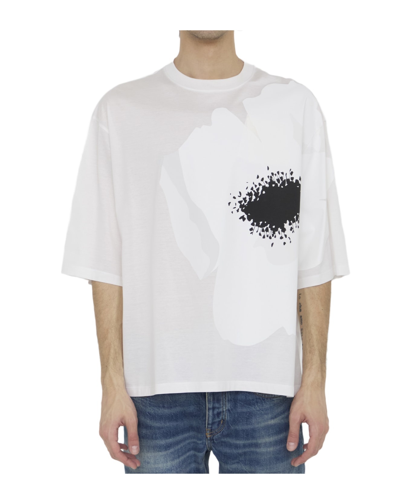 Valentino Flower Portrait T-shirt - 1