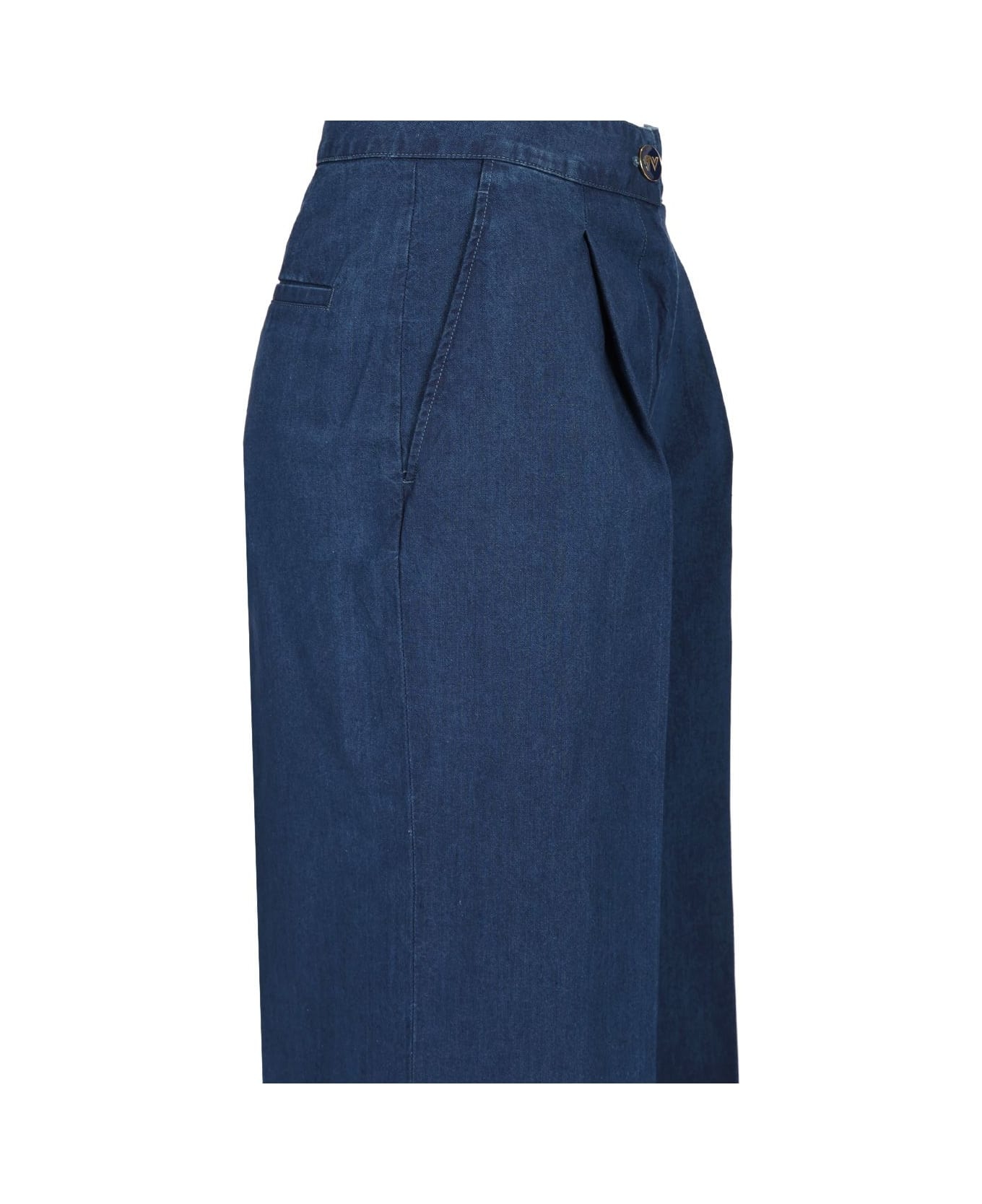 Medium Blue Denim Jeans - 4