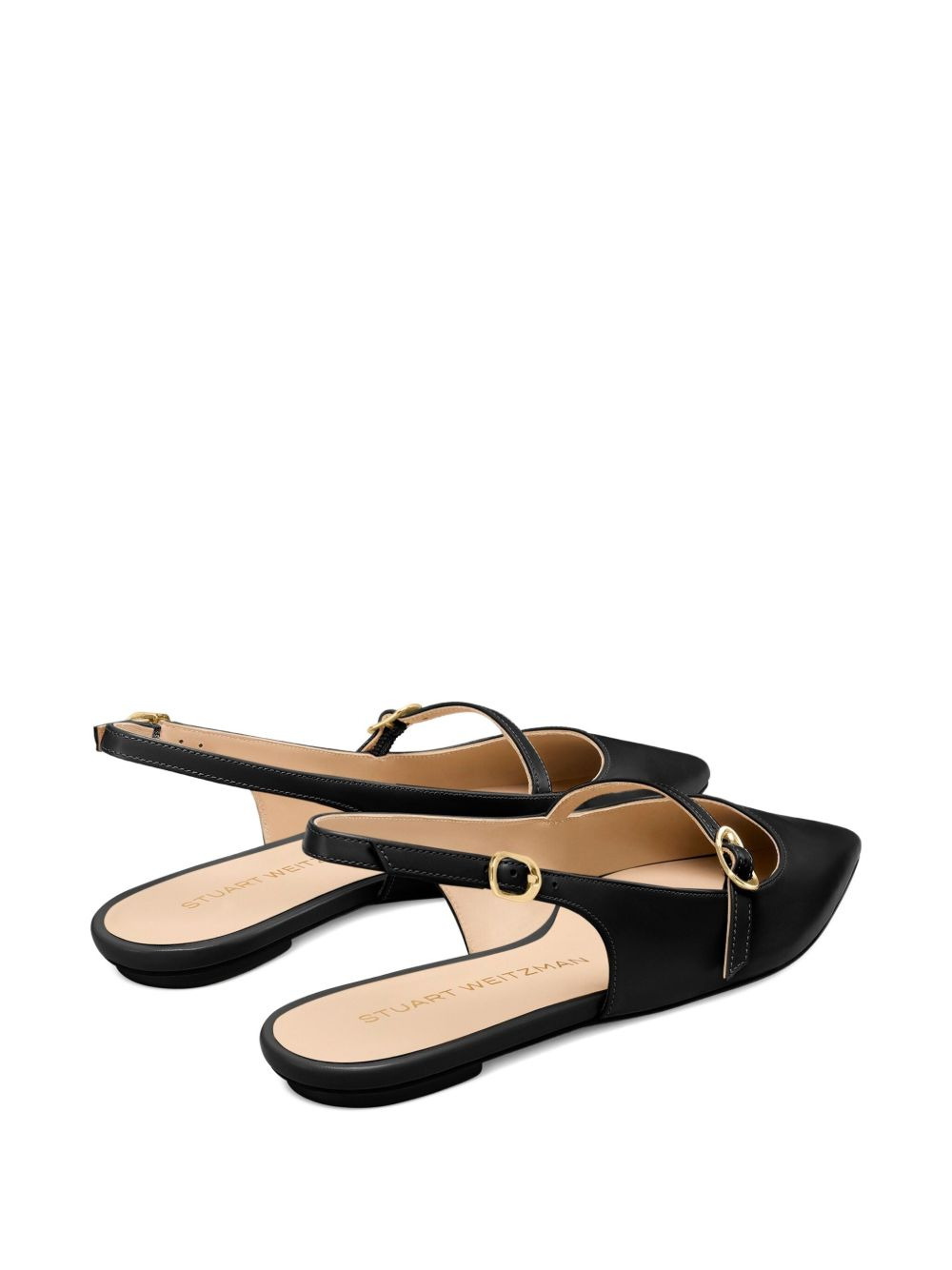 slingback buckle flats - 3