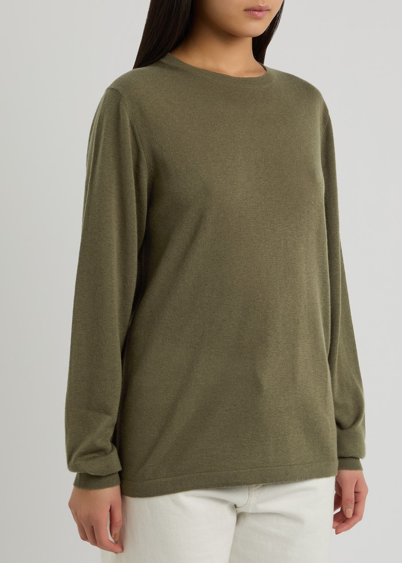 extreme cashmere Extreme Cashmere n°415 Selfie Wool-blend Jumper outlook
