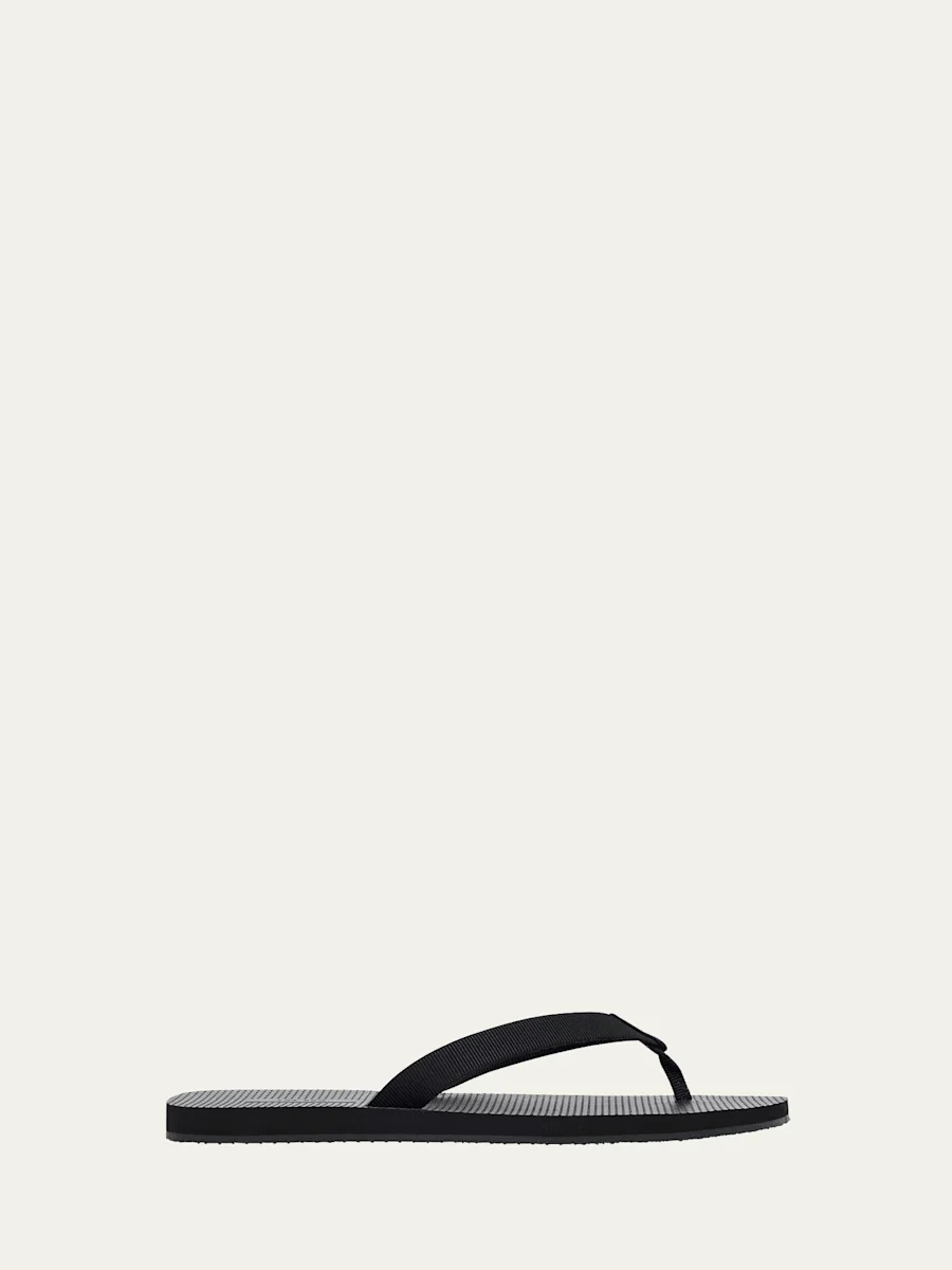 Men's Dune Leather Flip Flop Sandals - 1