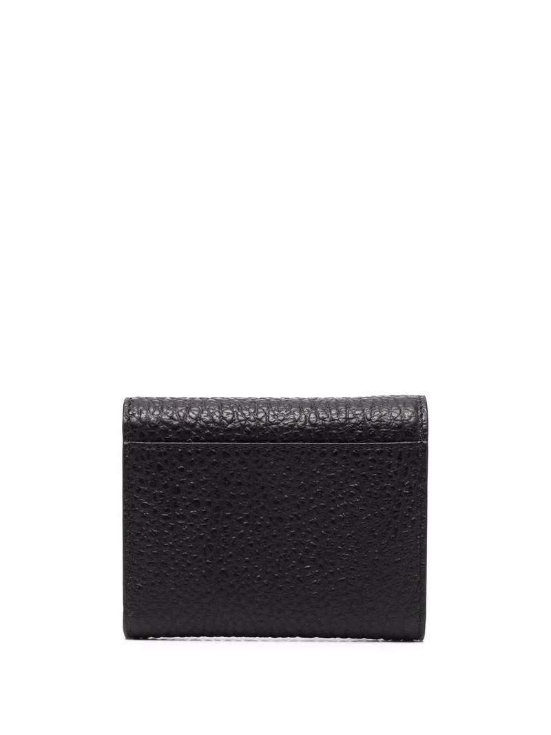MM6 Maison Margiela four-stitch leather wallet outlook