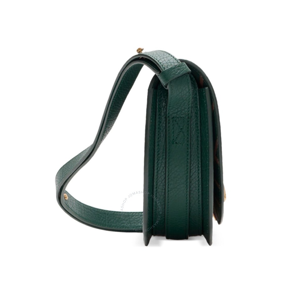 Burberry Rocking Horse Foldover-Top Leather Crossbody Bag - 3