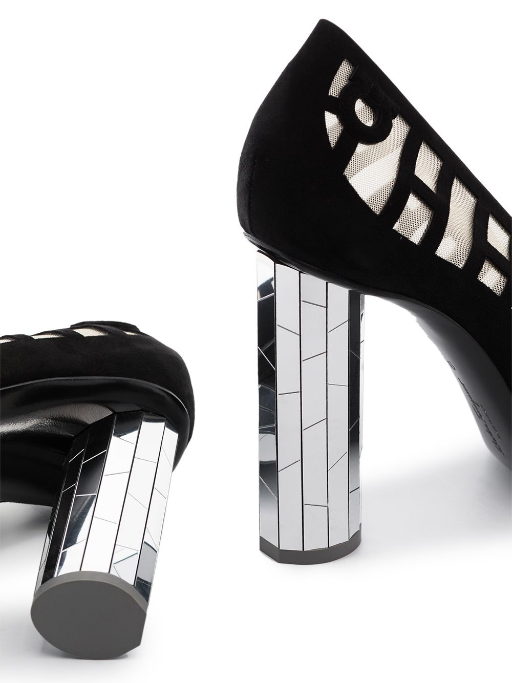 Mirrored Heel 110mm pumps - 2