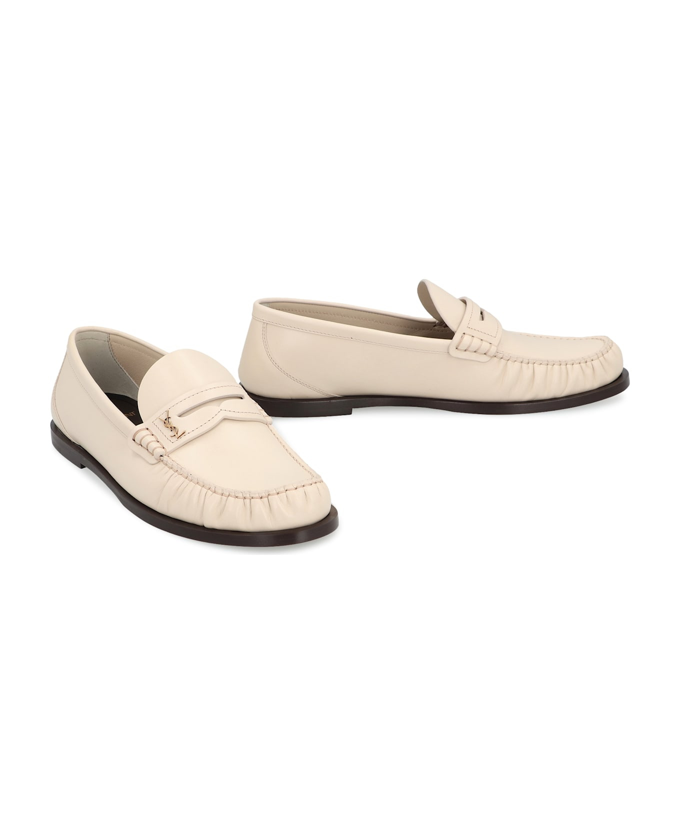 Laurent Leather Loafers - 3