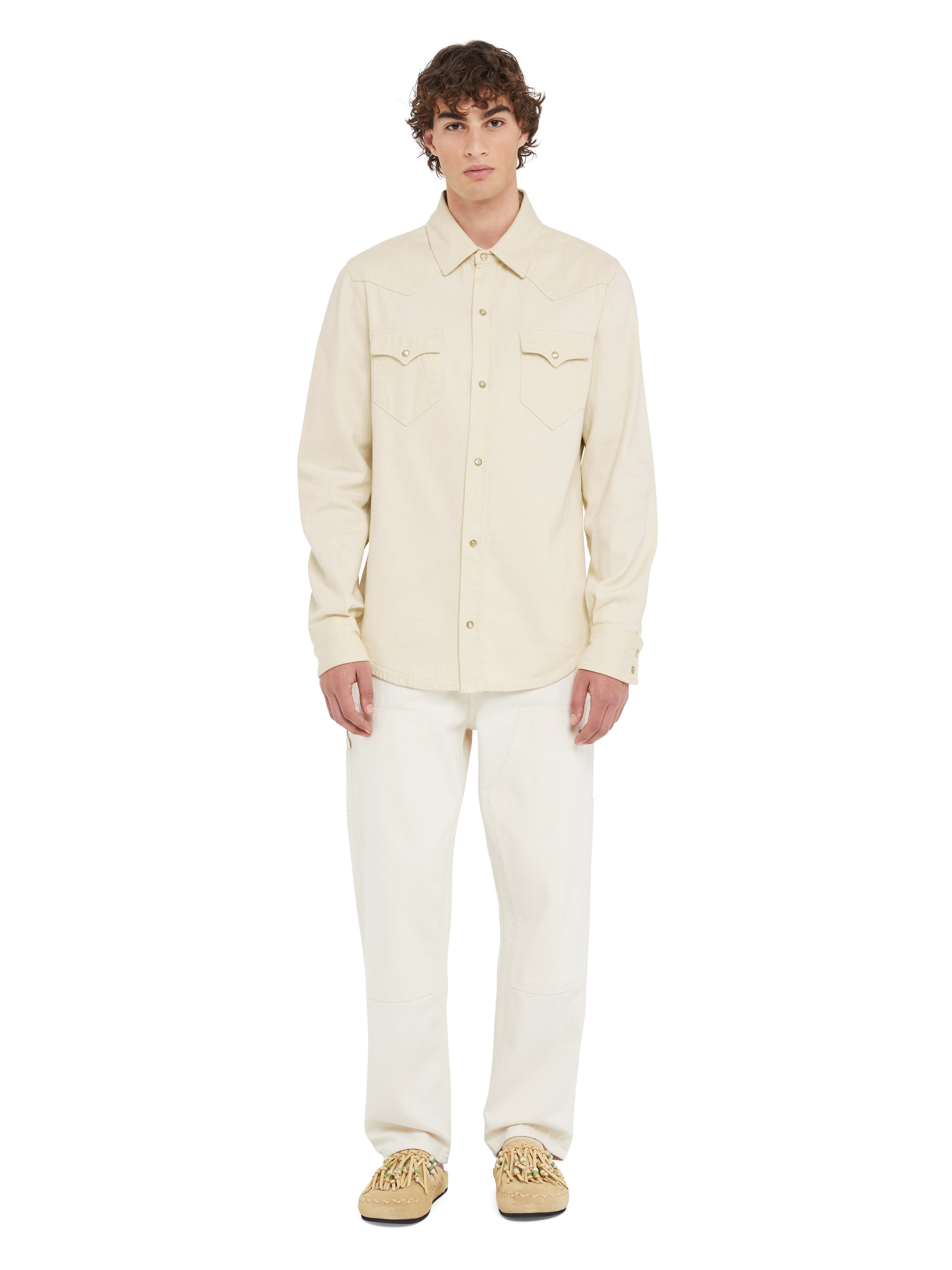 Raw Denim Shirt - 4