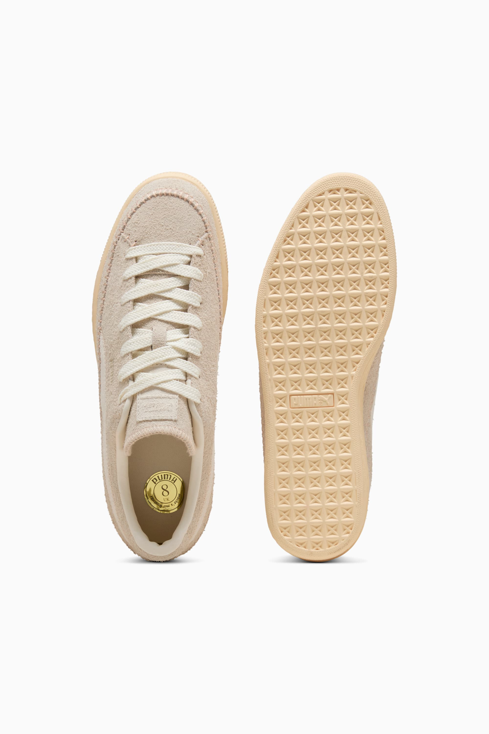 Suede Moccasin Sneakers Unisex - 6