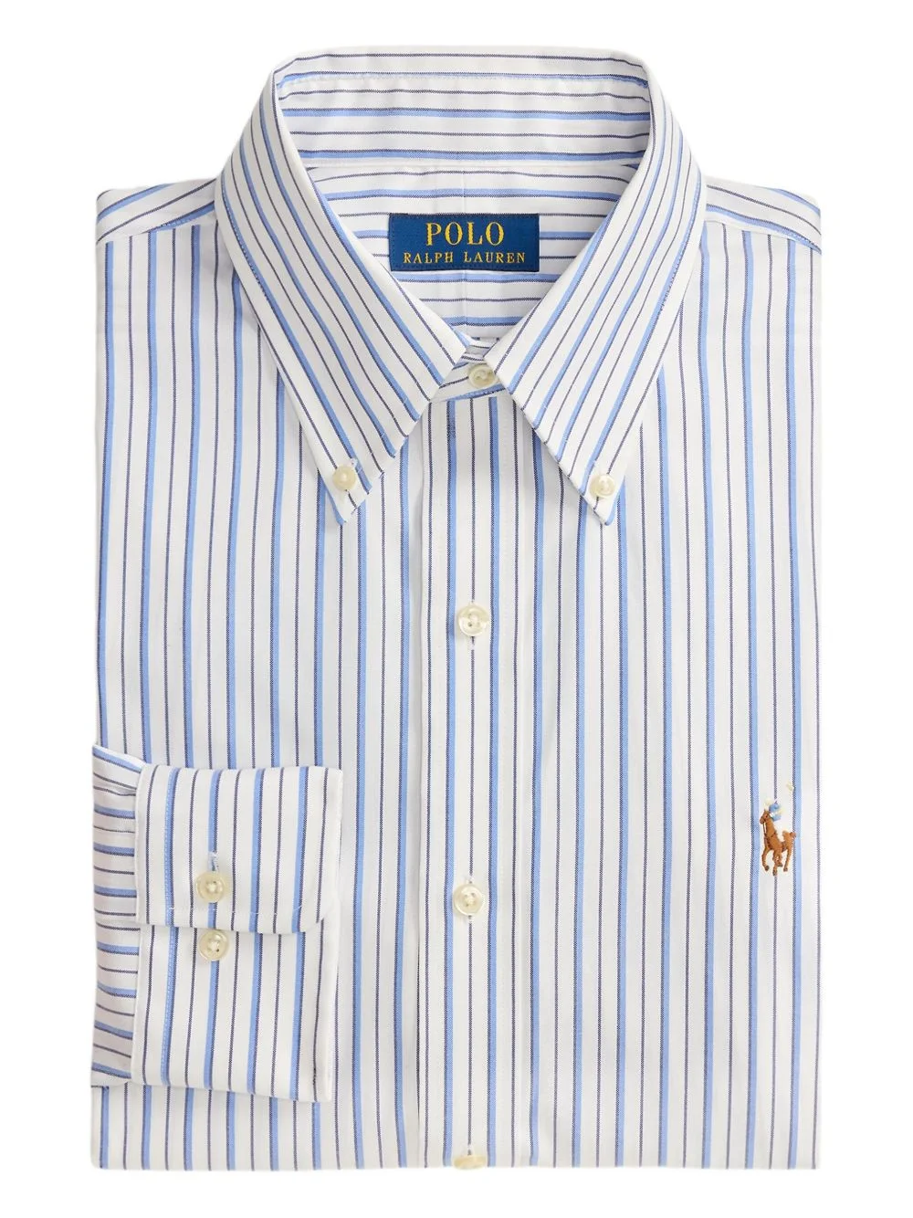 STRIPED LONG-SLEEVE SHIRT - 1