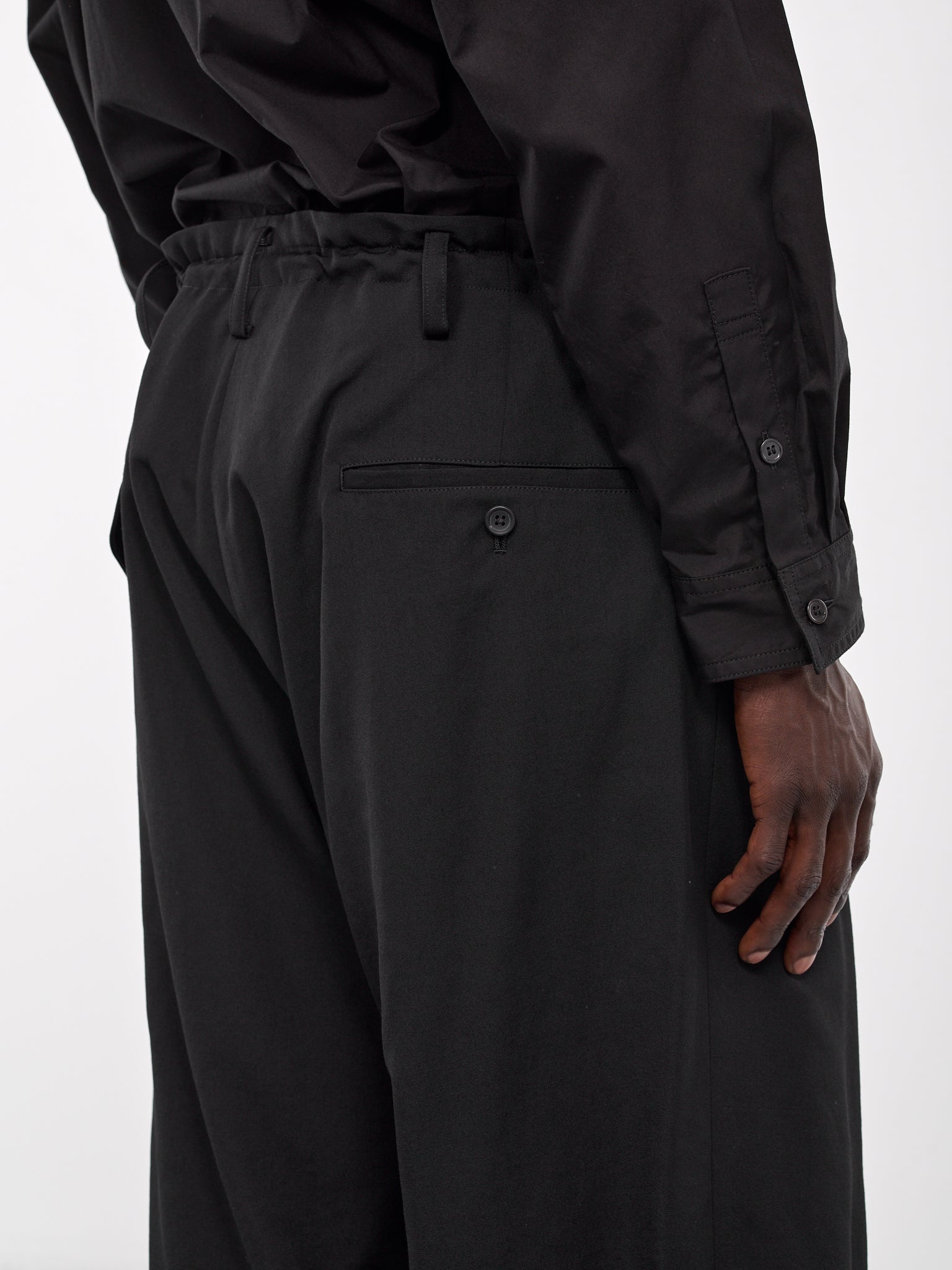 A-Hem Gabardine Trousers - 4