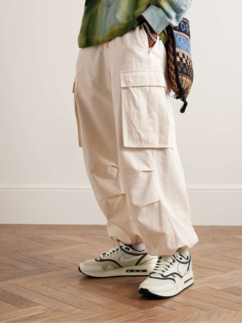 Nike World Make Air Max 1 '86 Leather-Trimmed Canvas and Mesh Sneakers outlook