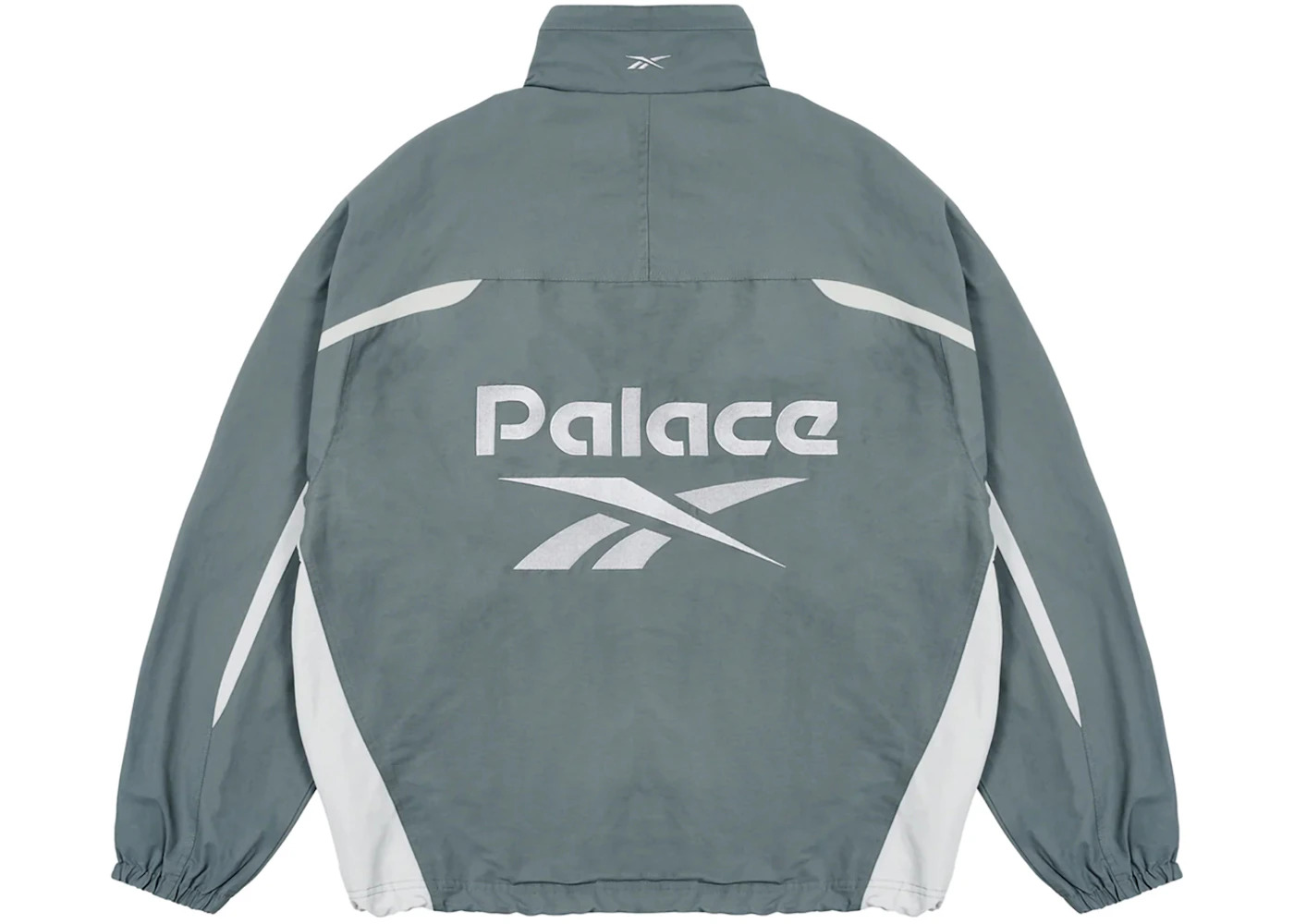 Palace x Reebok Track Jacket Grey - 2
