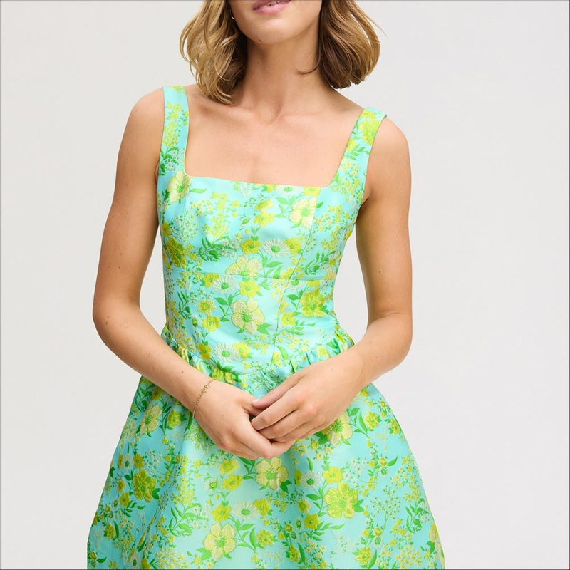 Spring Garden Mini Dress 3