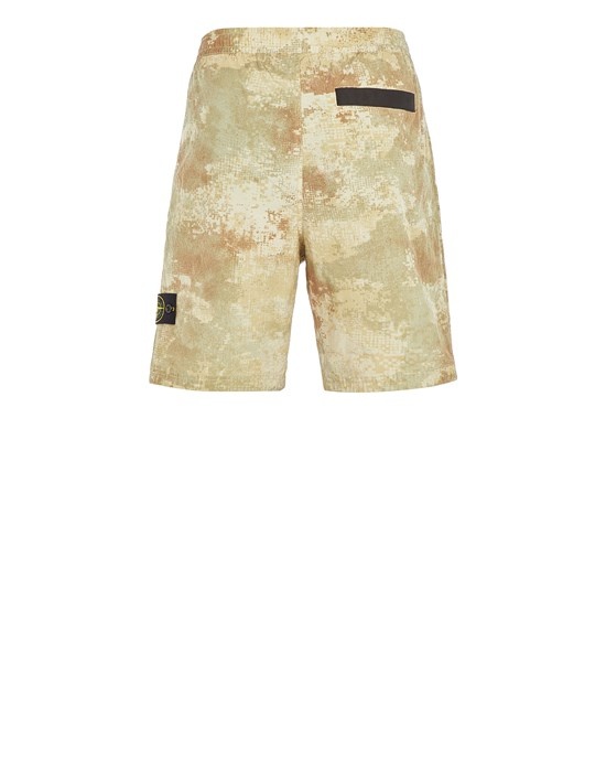 L20E1 DISSOLVING GRID CAMOUFLAGE ON ECONYL® REGENERATED NYLON ECRU - 2
