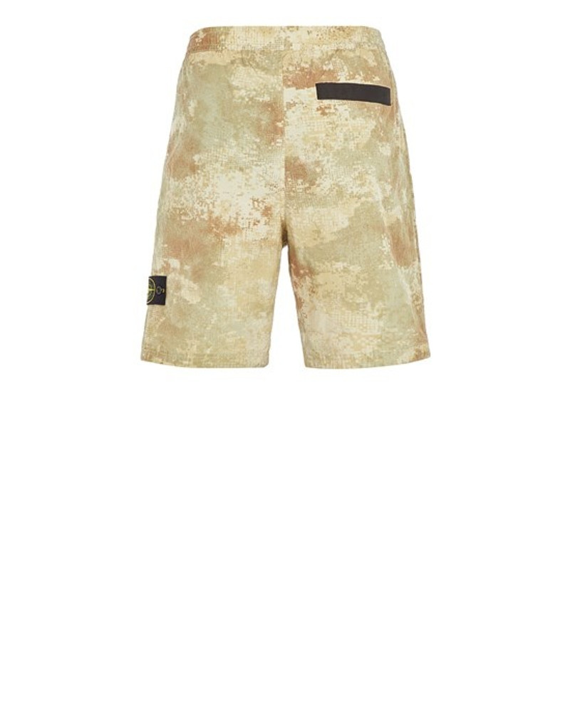 Stone Island L20E1 DISSOLVING GRID CAMOUFLAGE ON ECONYL® REGENERATED NYLON ECRU outlook