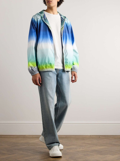 Missoni Reversible Printed Striped Shell Hooded Jacket outlook