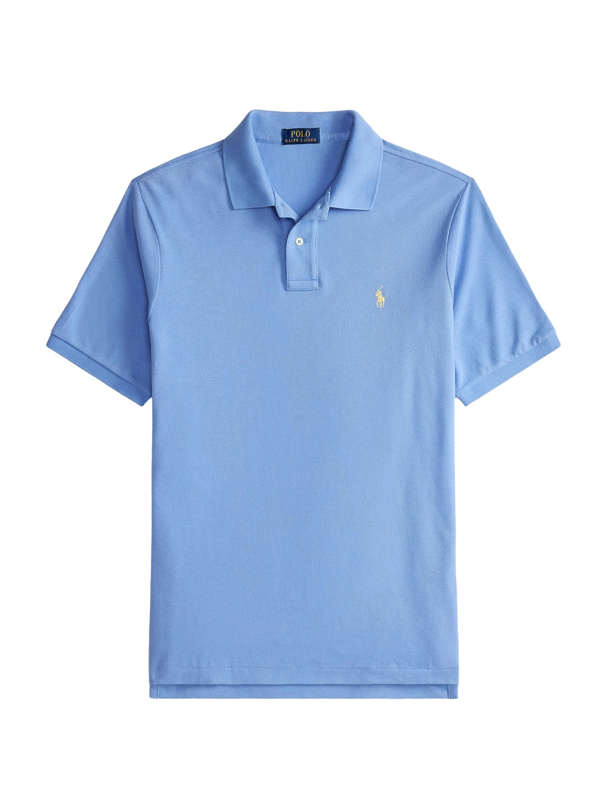 Men's Cotton Polo Shirt - Bristol Blue - 1