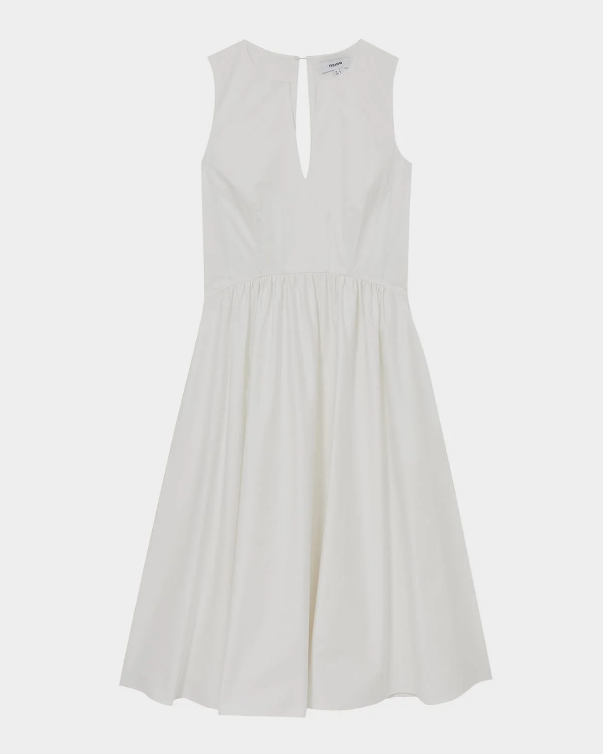 Liza Sleeveless Cotton Midi Dress - 1